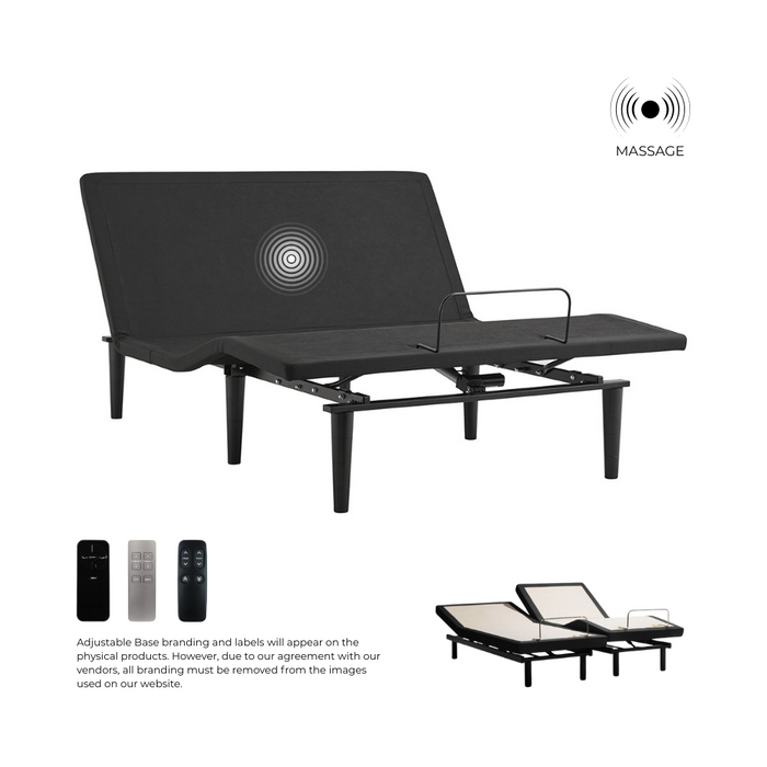 Adjustable Base - Head & Foot Raise w/ Massage